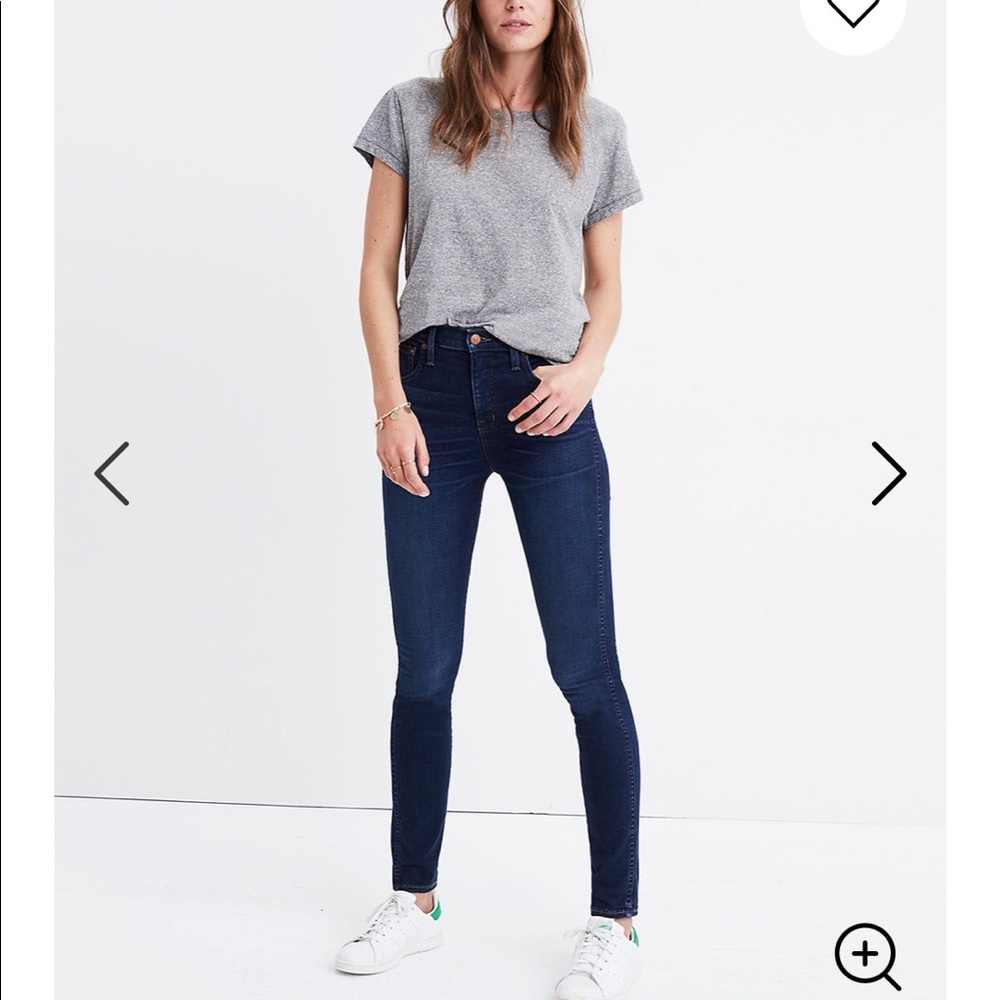 Madewell 10 in high rise jeans size 26